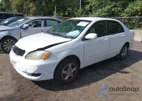 2007 Toyota Corolla Le из США, поврежденный, VIN JTDBR32EX70135246